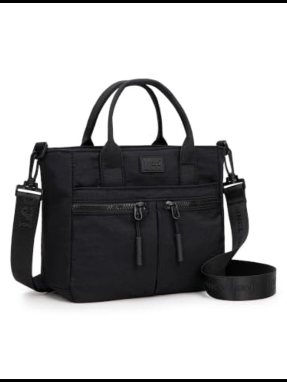 Mini Nylon Tote Bag Crossbody Purse with Zipper Multi Pocket